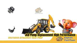 Bekijk: 333/G5393 Hydraulische pomp Parker vervangende JCB hydraulische pomp 14 CC/REV 7029110042 Showcase