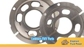 Liebherr FMV graafmachine hydraulische pomponderdelen