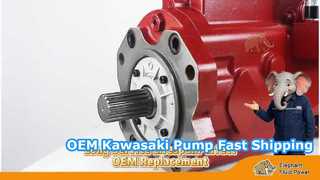 Bekijk OEM-kwaliteit K3V180DT Kawasaki K3V-serie graafmachines Pomp Fabrieksprijs Verzending Snelle demo