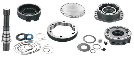 Van de Motordelen van aanpassingsrexroth 03 de Hydraulische Radiale Stator en de Rotor