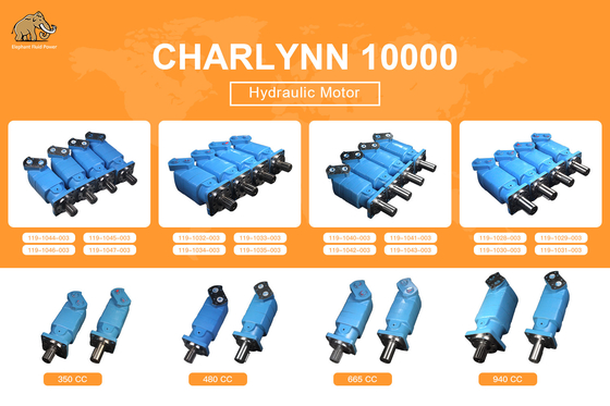 Oorspronkelijke Char Lynn 10000 Series Hydro Motor 119-1042-003 119 Series vervanging voor reparatie