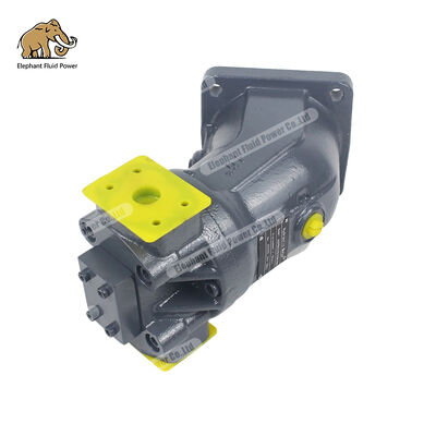 AA2FM56/61W-VTD029U-S hydraulic motor used in excavators, concrete pump trucks, and cranes.