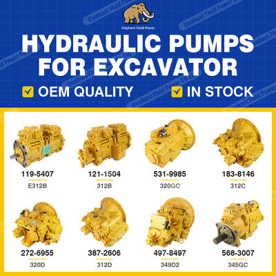 erpiller 203-4142-00 230414200 Hydraulische zuigerpomp A6VM80DA2 gemaakt in China
